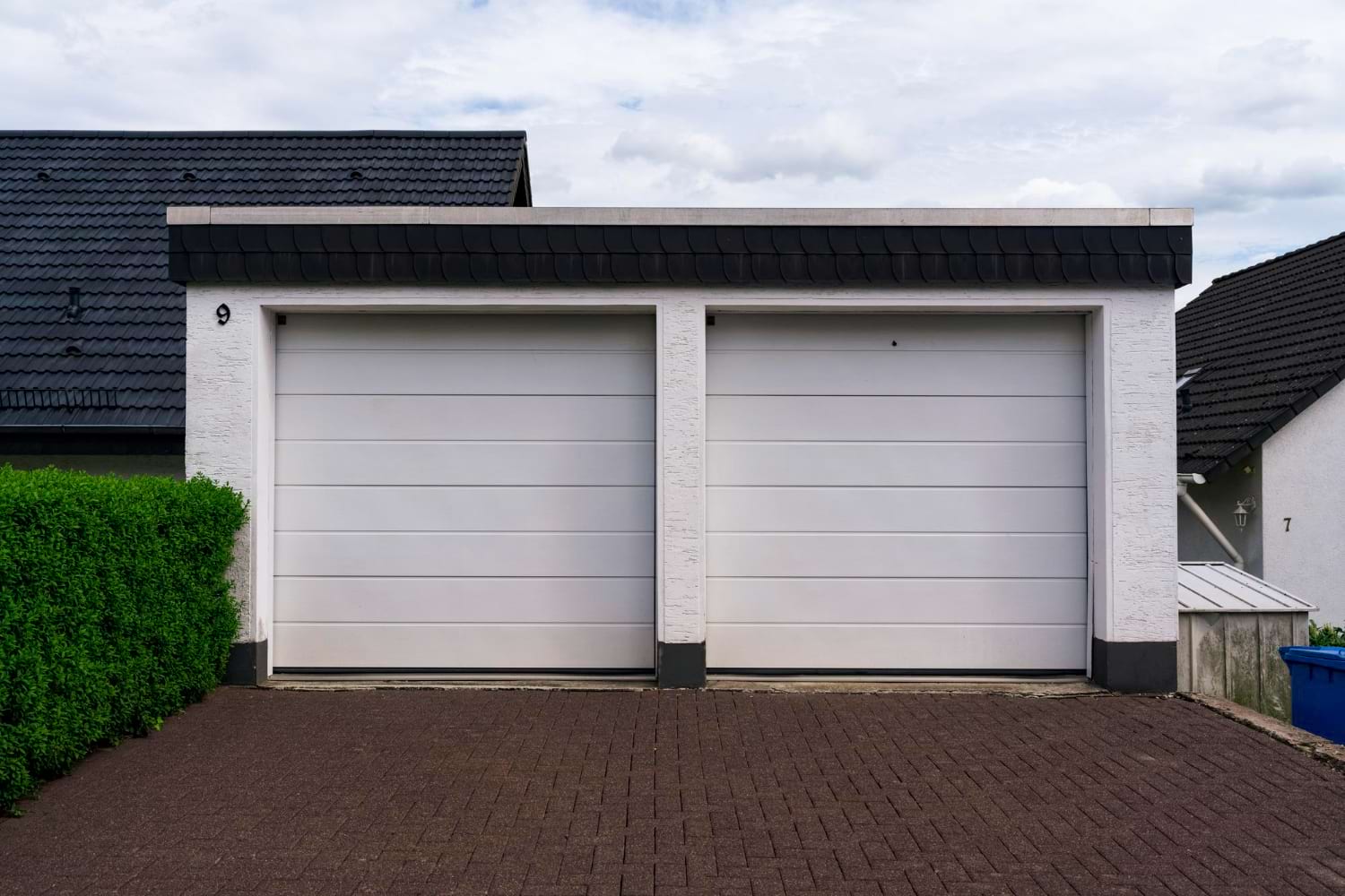 porte garage battant bois
